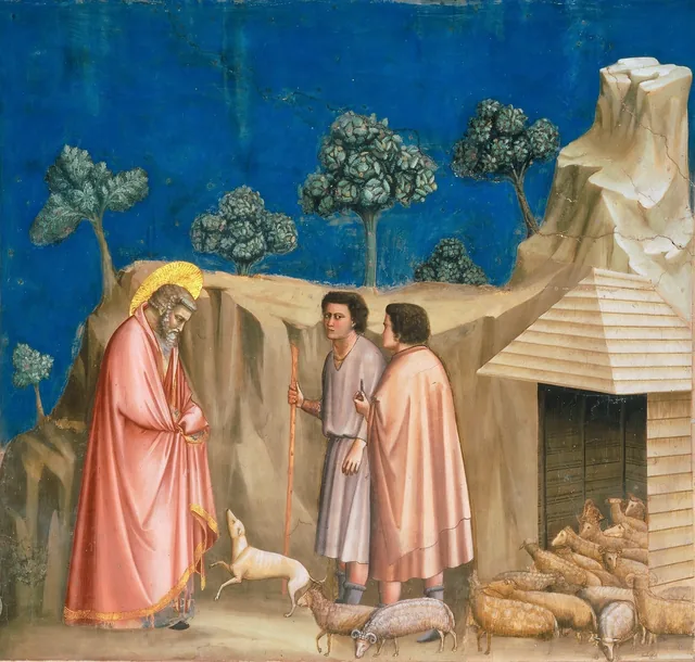 Joachim among the Shepherds, Giotto di Bondone
