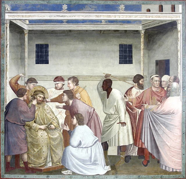 The Mocking of Christ, Giotto di Bondone