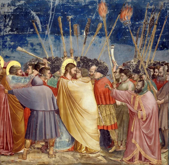 The Arrest of Christ (Kiss of Judas), Giotto di Bondone