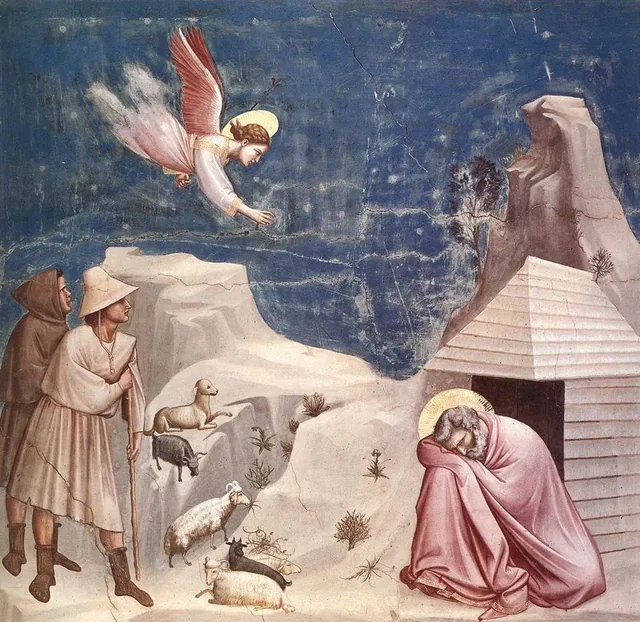 Joachim's Dream, Giotto di Bondone