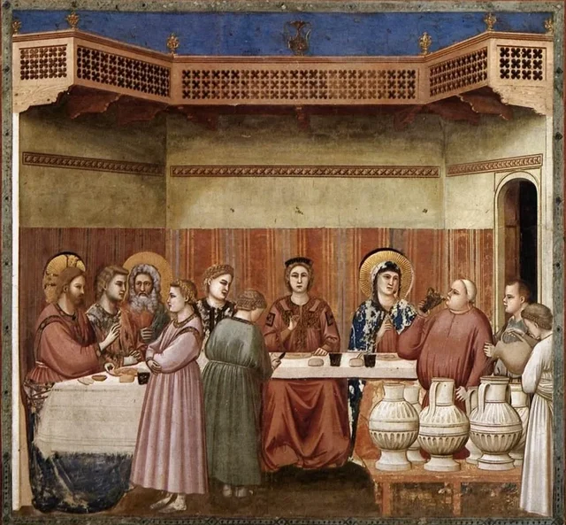 The Wedding at Cana, Giotto di Bondone