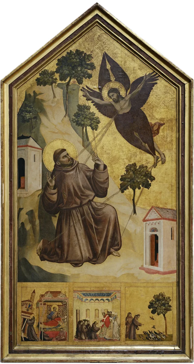 St Francis Receiving the Stigmata, Giotto di Bondone
