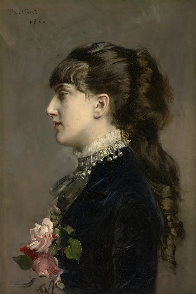 Madame Céline Leclanché, Giovanni Boldini