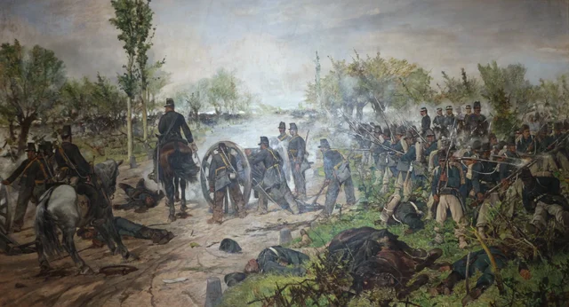 La Bataille de Custoza, Giovanni Fattori