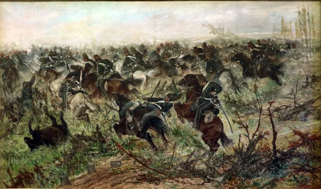 The Cavalry Charge, Giovanni Fattori