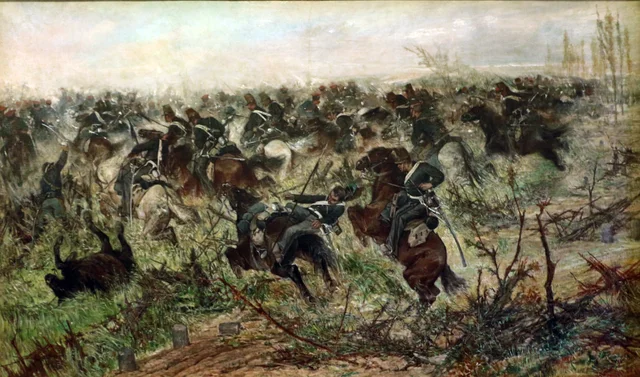 The Cavalry Charge, Giovanni Fattori