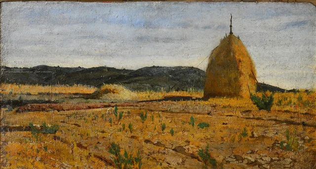 The Haystack, Giovanni Fattori