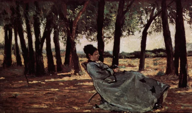 A senhora Martelli em Castiglioncello, Giovanni Fattori
