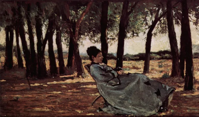 Signora Martelli at Castiglioncello, Giovanni Fattori