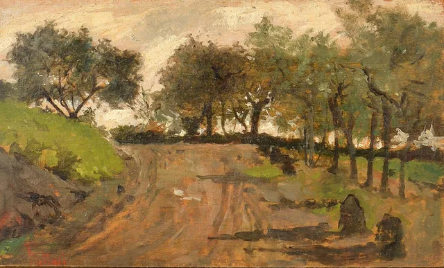 Olive Grove, Giovanni Fattori