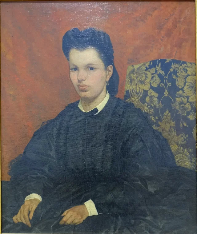Portrait of the Artist's First Wife, Giovanni Fattori