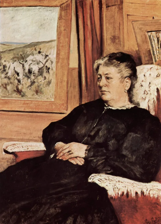Portrait de la troisième épouse de l'artiste, Giovanni Fattori