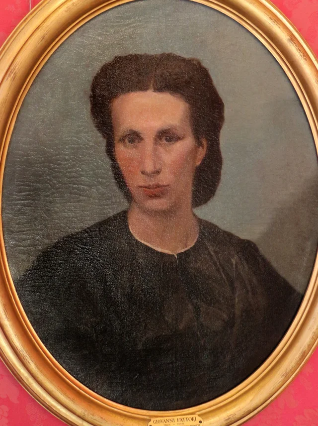Portrait de Madame Biliotti, Giovanni Fattori