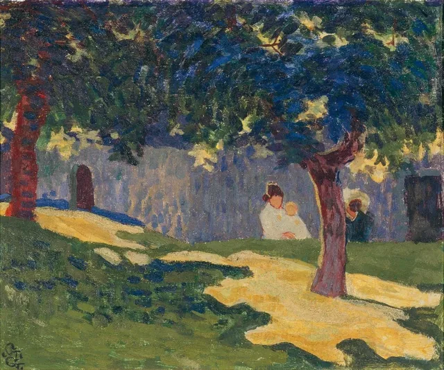 Après-midi d'été, Giovanni Giacometti