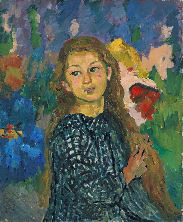 Portrait d'Ottilia Giacometti, Giovanni Giacometti
