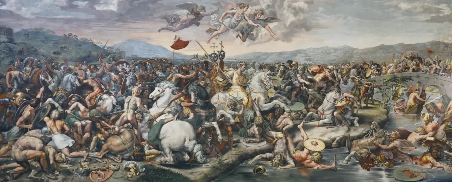 The Battle of the Milvian Bridge, Giulio Romano