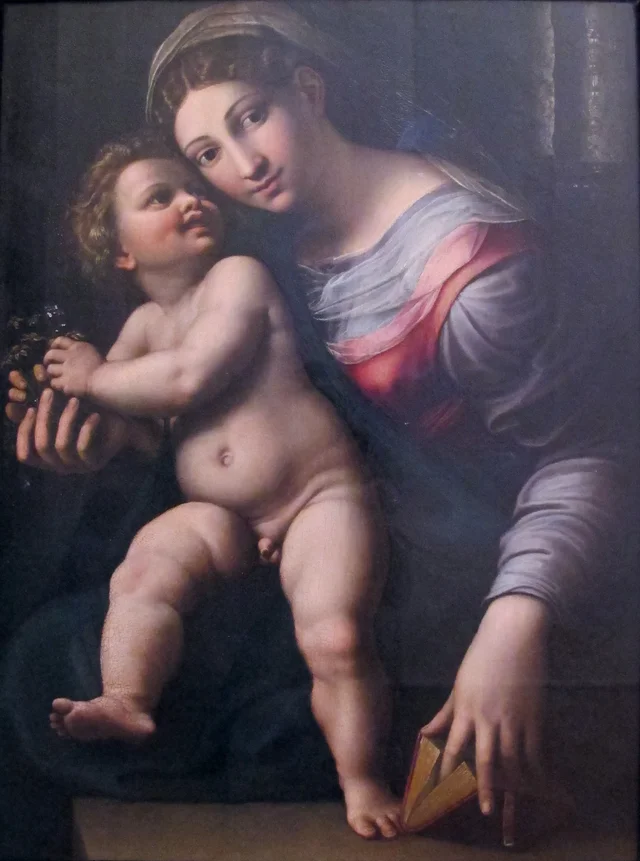 Virgin and Child, Giulio Romano