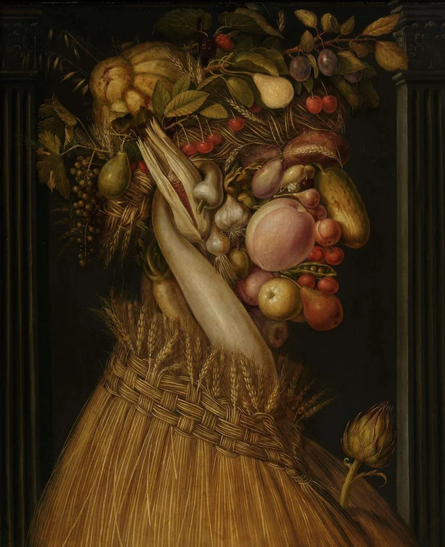 O Verão, Giuseppe Arcimboldo