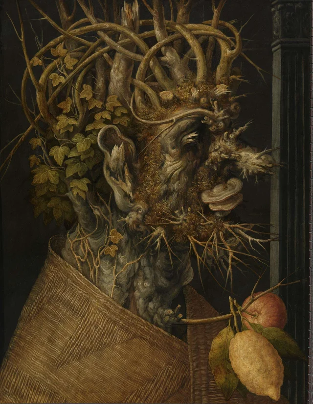 O Inverno, Giuseppe Arcimboldo