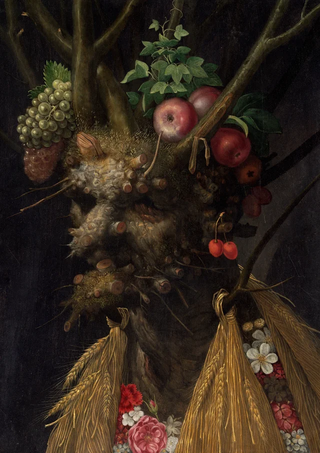 As Quatro Estações numa só cabeça, Giuseppe Arcimboldo