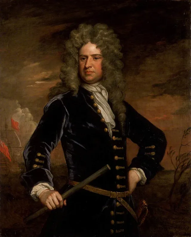 Vice-Admiral Sir Stafford Fairborne (c. 1666-1742), Godfrey Kneller