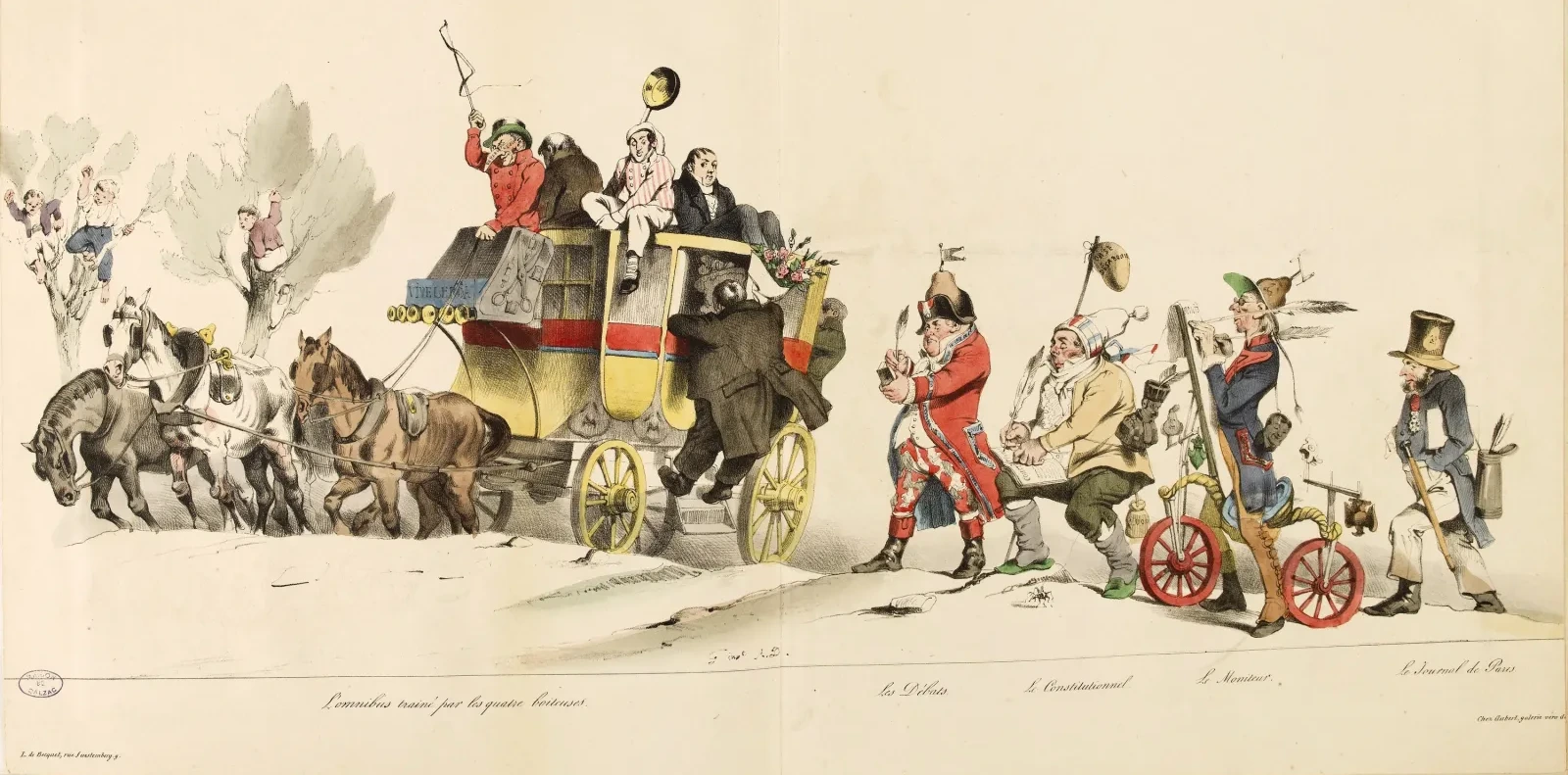 Journey of the immutable idea through the eager populations, part three, Grandville