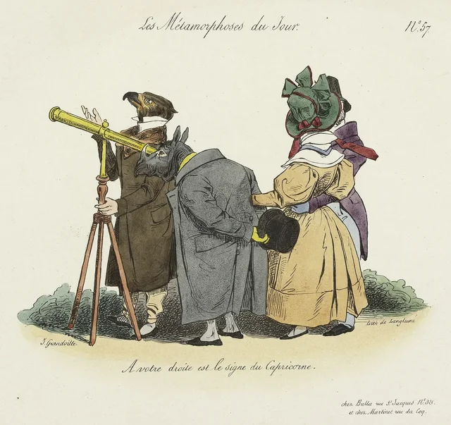 À votre droite est le signe du Capricorne