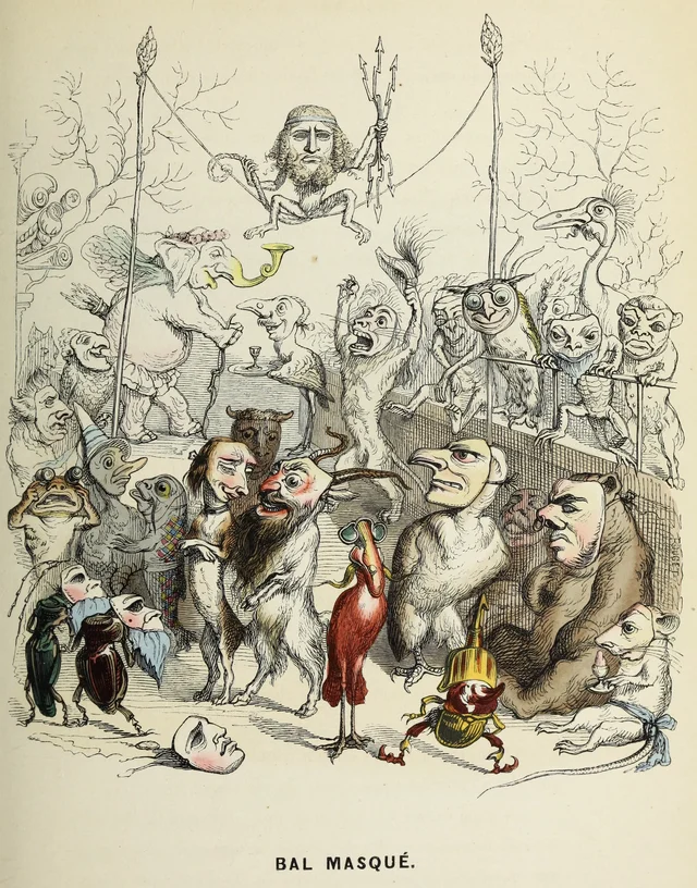 Masked ball, Grandville
