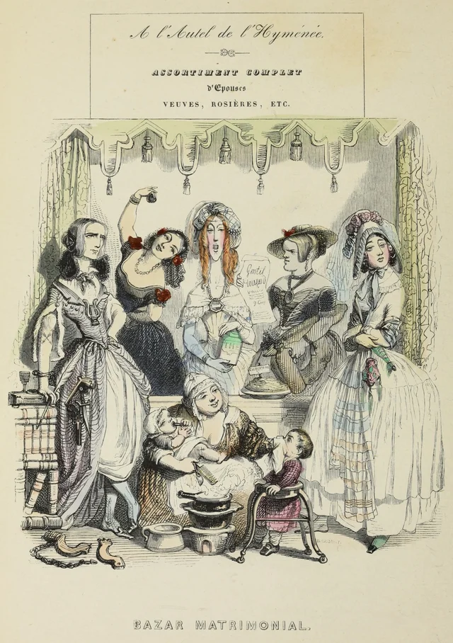 Bazar matrimonial, Grandville