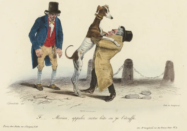 F... señor, llame a su bestia o la ahogo, Grandville