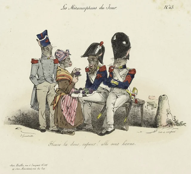 Go on, smell it, sapper! It smells good, Grandville