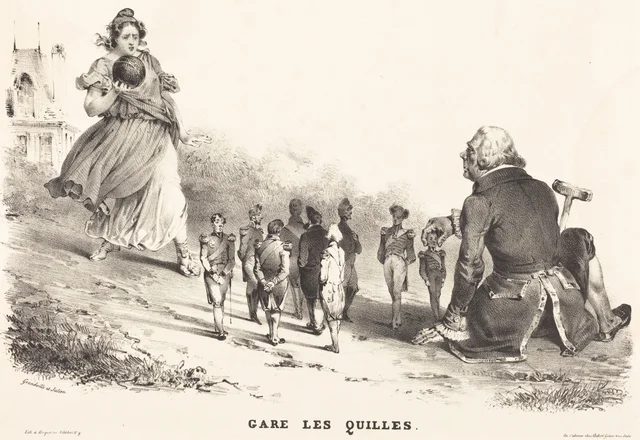 Cuidado con los bolos, Grandville