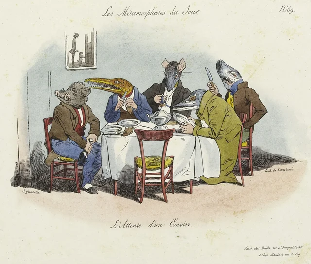 L'attente d'un convive
