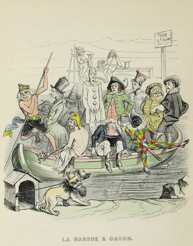 La barque à Caron