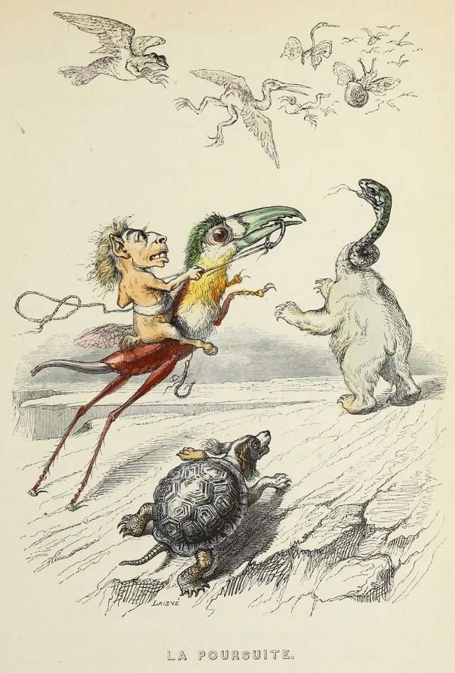 The chase, Grandville