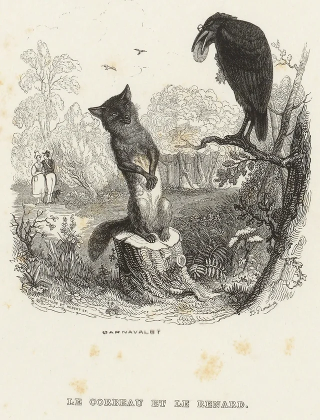 Le corbeau et le renard