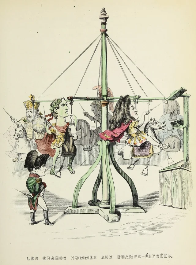 Les grands hommes aux Champs-Élysées