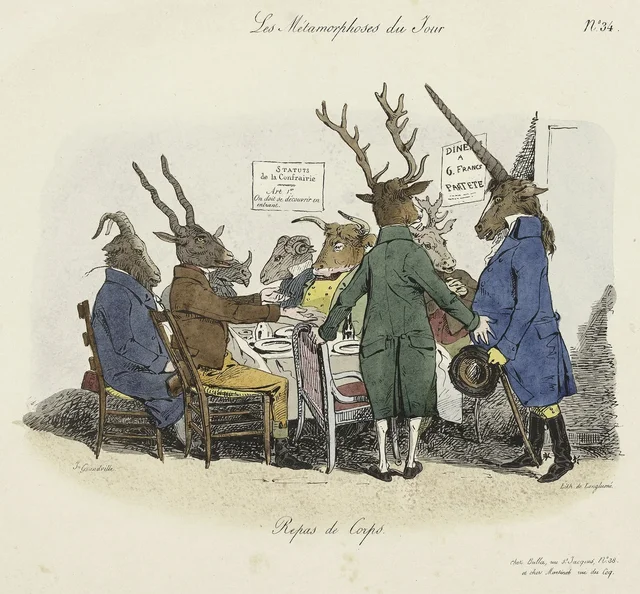Guild dinner, Grandville