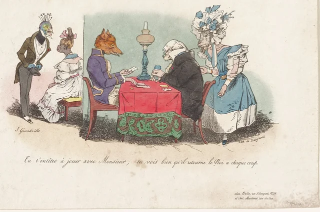 Tu t'entêtes à jouer avec Monsieur, tu vois bien qu'il retourne le roi à chaque coup