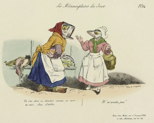 Go and find some like that yourself, with your d… bleak's face, Grandville
