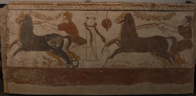 Corrida de carros (túmulo lucano)
