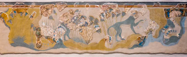 Friso dos macacos (Casa dos Afrescos)