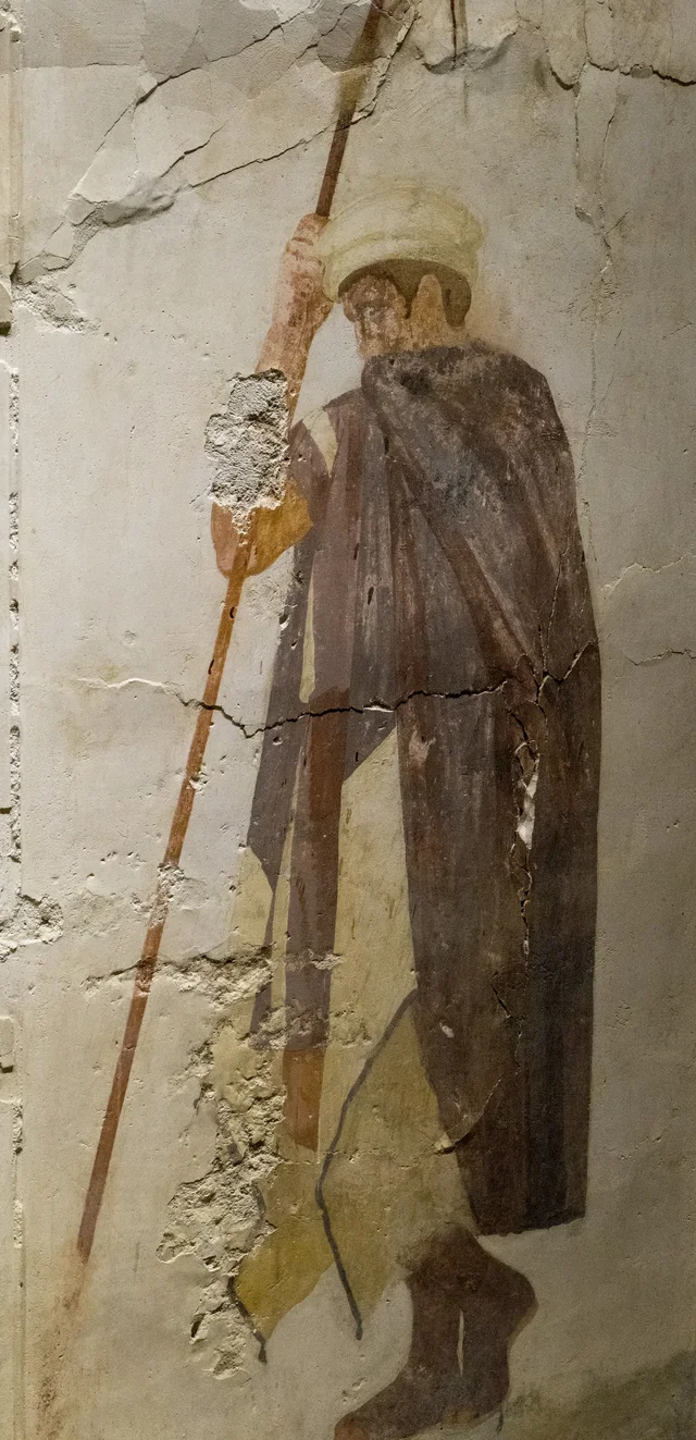 Macedonian guard (left of the doorway), Ancient Greece