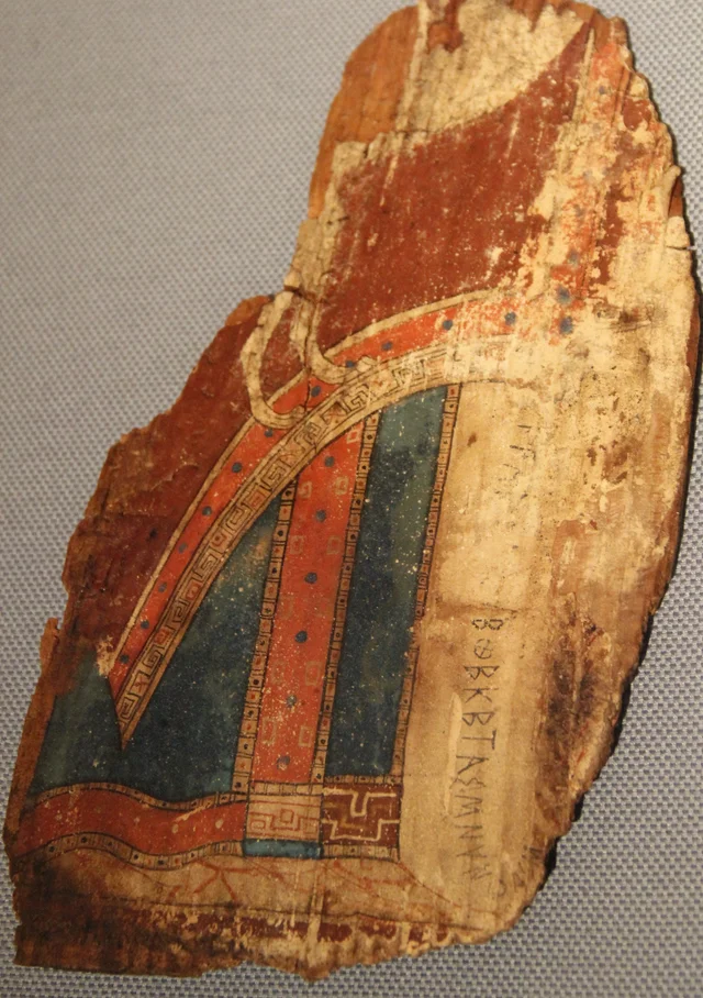 Pitsa panel: draped woman, Ancient Greece