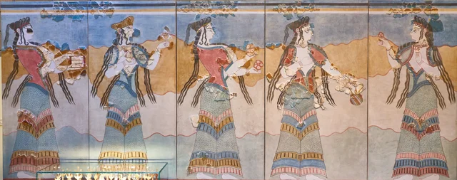 Procession of women (Palace of Thebes)