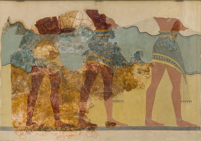 The Procession Fresco, Ancient Greece