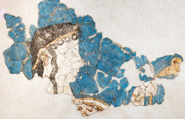 Woman with a lily (Mycenae), Ancient Greece