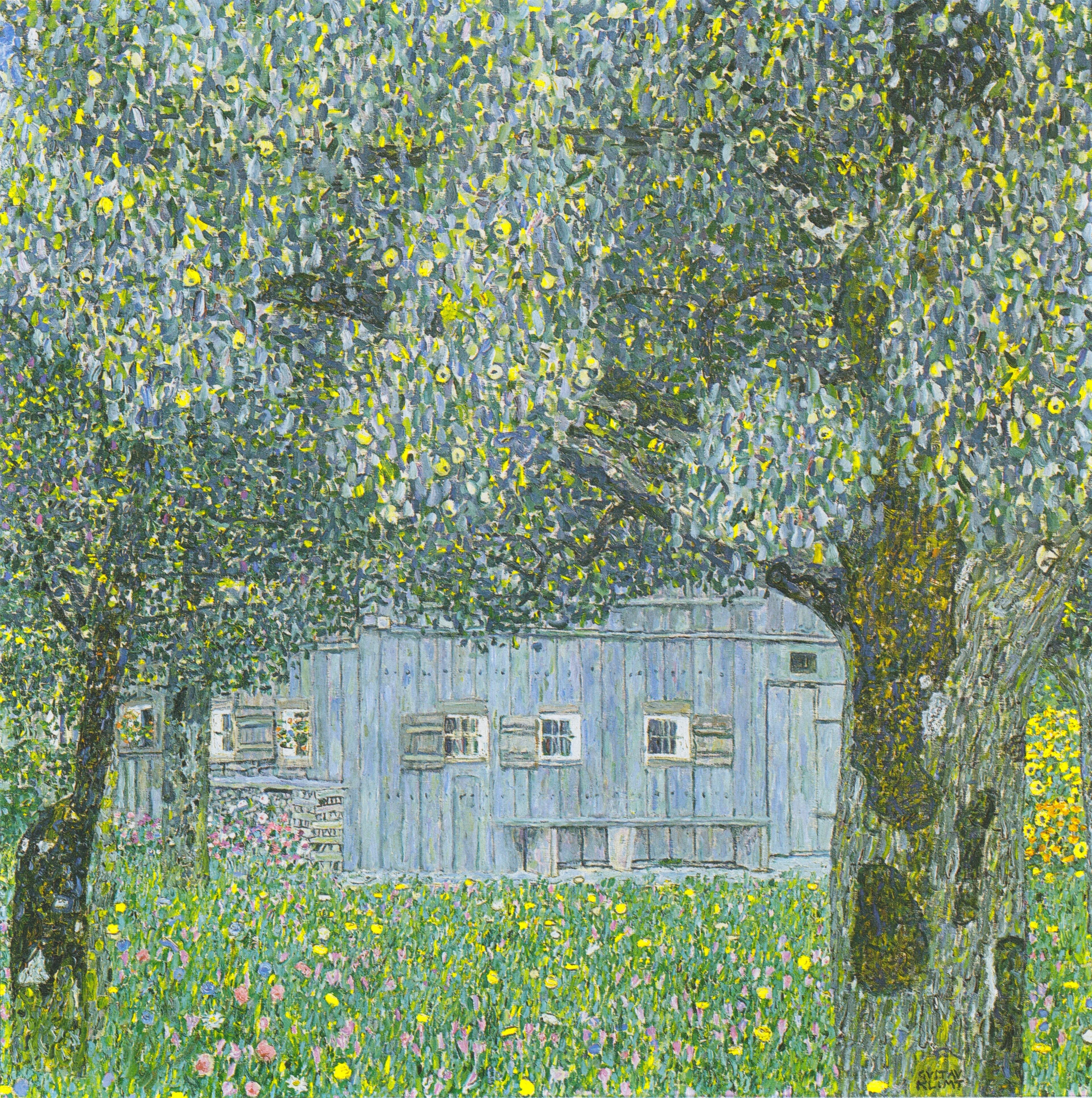 Maison de campagne de Haute-Autriche, Gustav Klimt