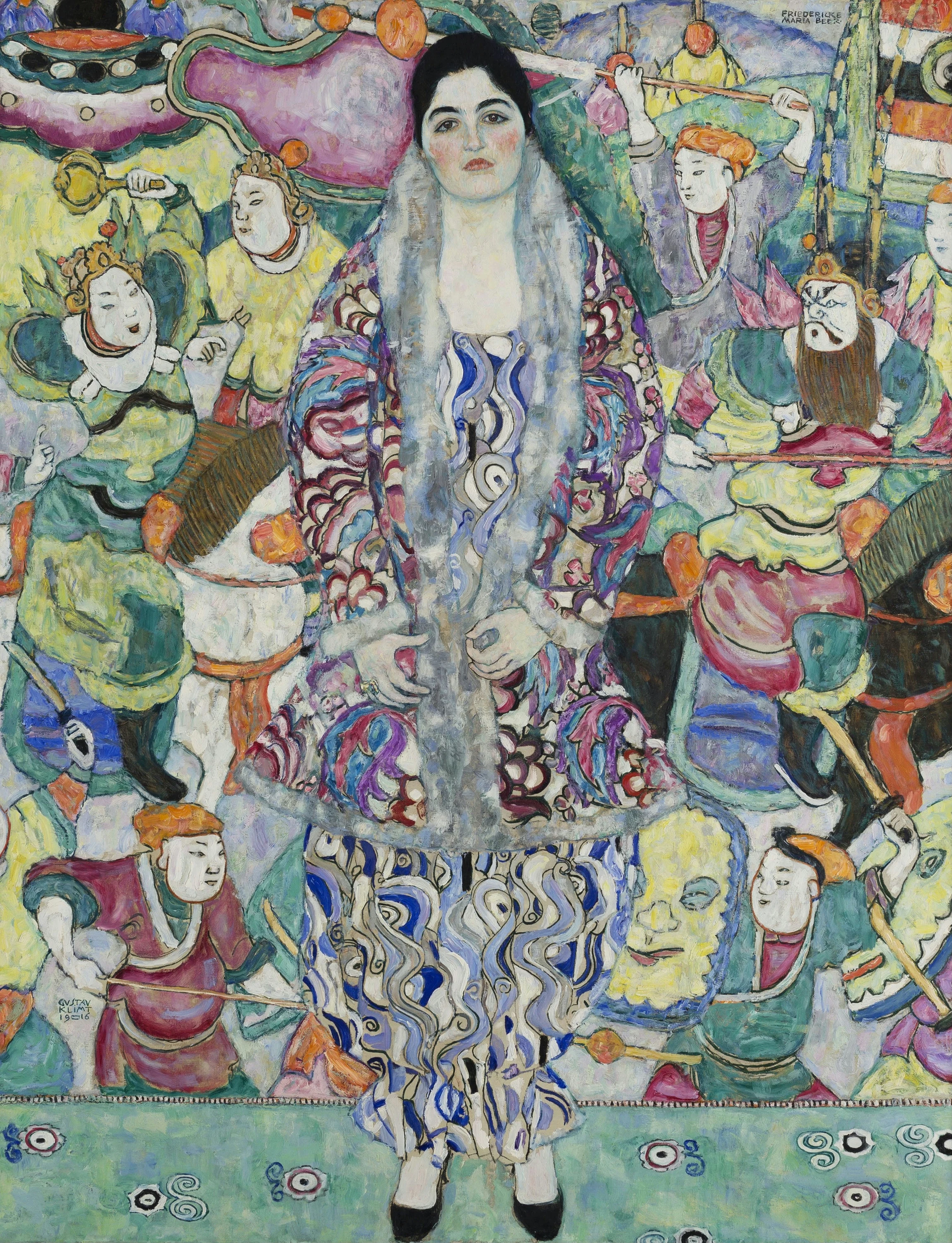 Portrait of Friedericke Maria Beer, Gustav Klimt