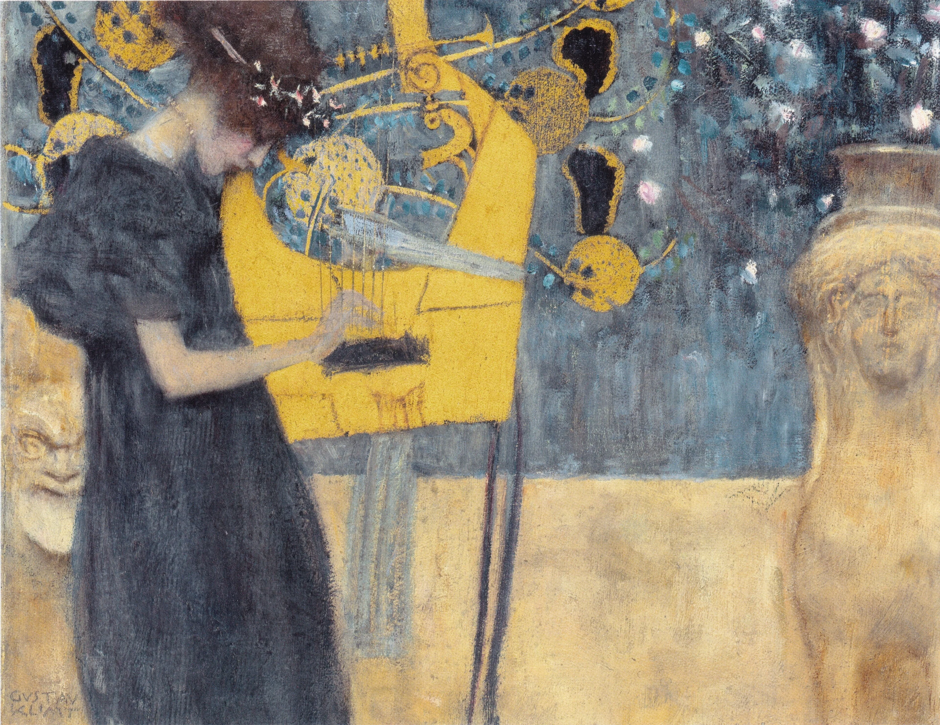 The Music I, Gustav Klimt